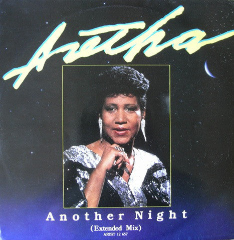 Aretha Franklin - Another Night (Extended Mix) - Used Vinyl Record 12