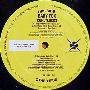 Baby Fox - Curlylocks - Used Vinyl Record 12"