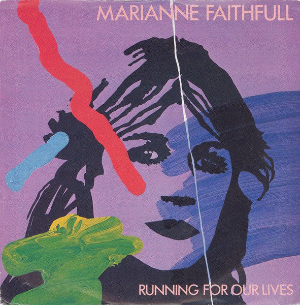 Marianne Faithfull - Running For Our Lives - Used Vinyl Record 7"