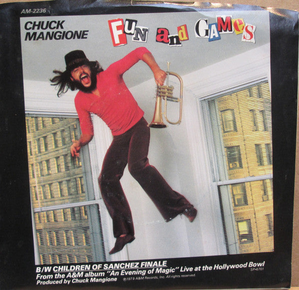 Chuck Mangione - Fun And Games - Used Vinyl Record 7"