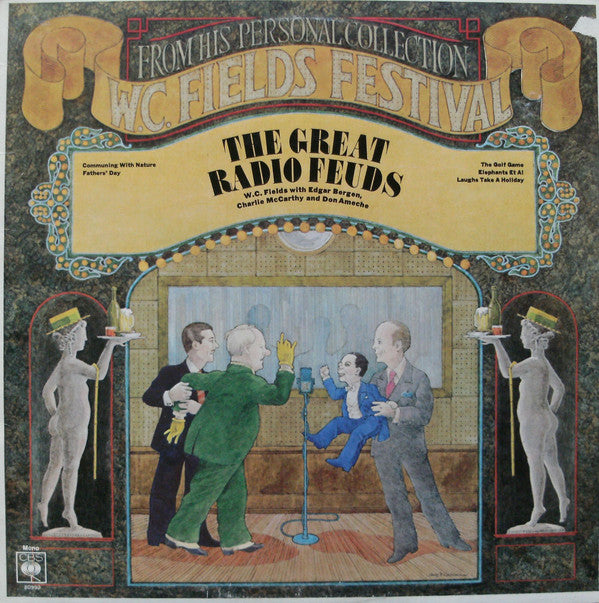 W.C. Fields - Great Radio Feuds - Used Vinyl Record