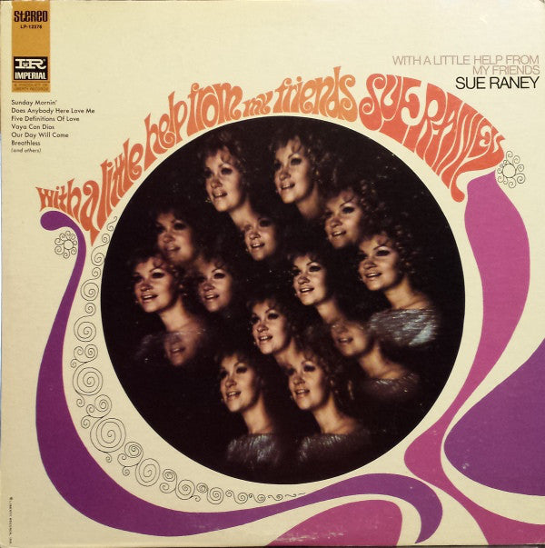 Sue Raney - With A Little Help From My Friends - Used Vinyl Record