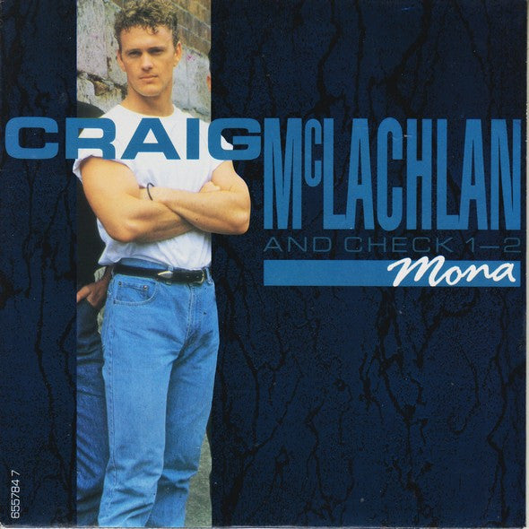 Craig McLachlan & Ch - Mona - Used Vinyl Record 7"