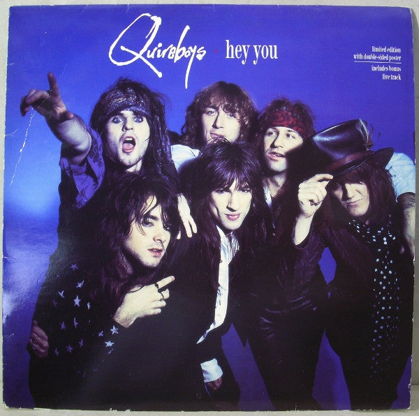 Quireboys - Hey You - Used Vinyl Record 12"