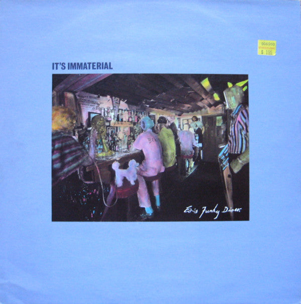 It's Immaterial - Ed's Funky Diner - Used Vinyl Record 12"