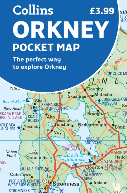 Collins Maps - Orkney Pocket Map : The Perfect Way to Explore Orkney -