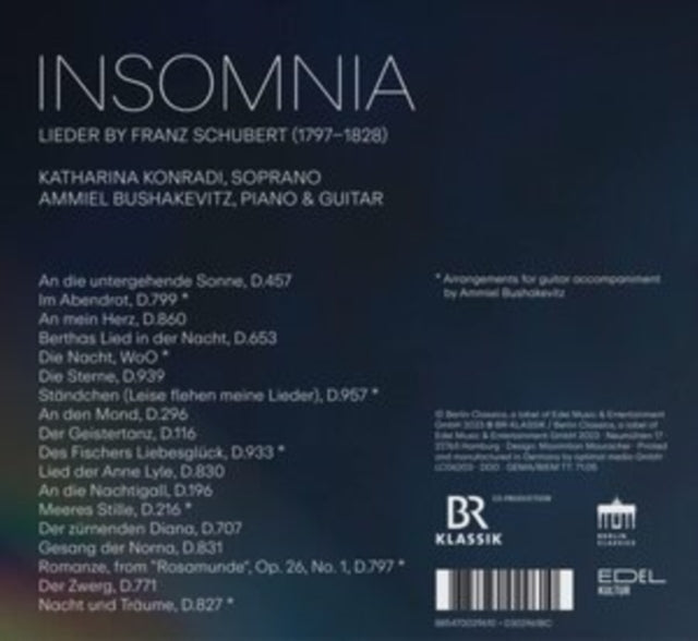 KATHARINA KONRADI A - INSOMNIA - CD
