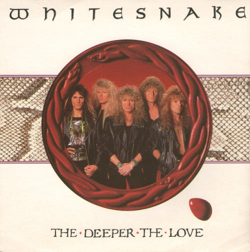 Whitesnake - Deeper The Love - Used Vinyl Record 7"