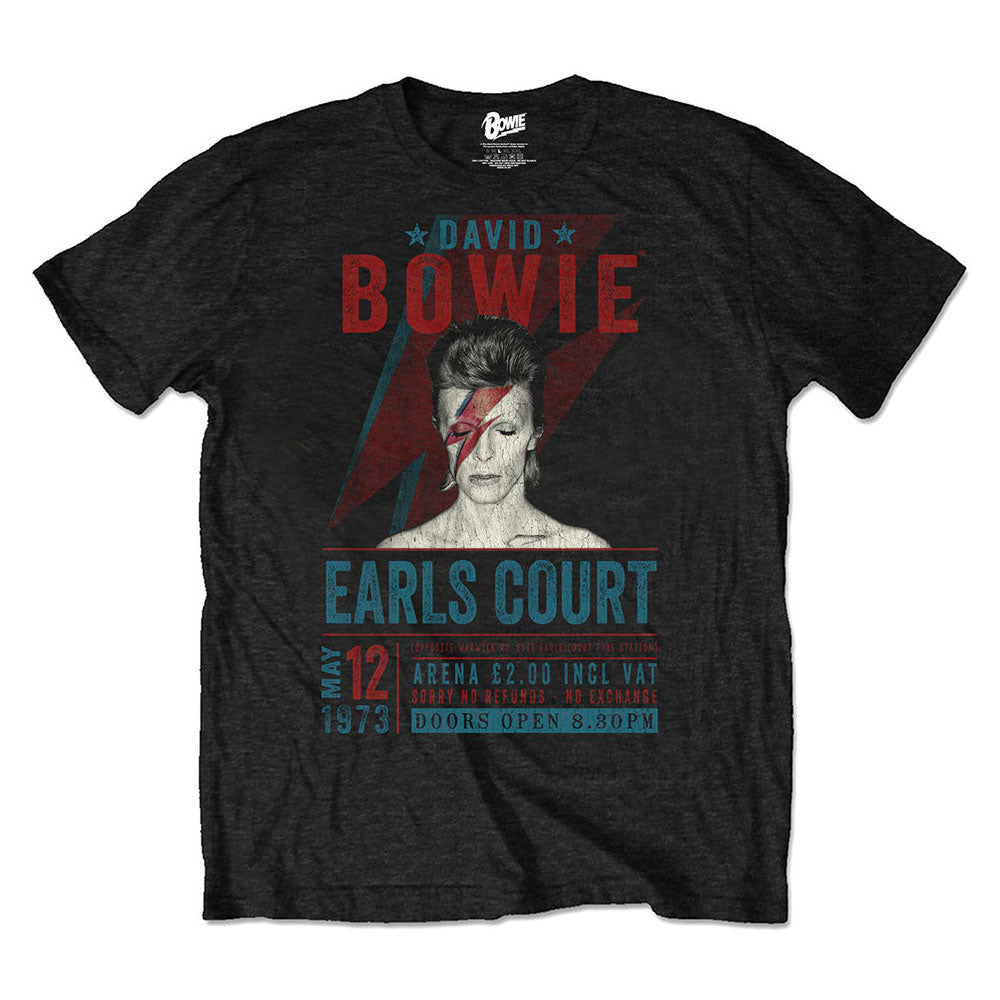 David Bowie - tshirt - Unisex - Short Sleeves - Large