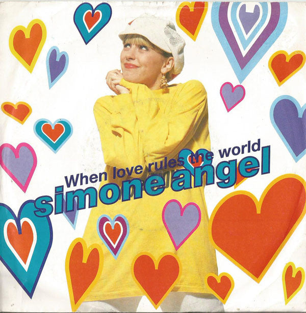 Simone Angel - When Love Rules The World - Used Vinyl Record 7"