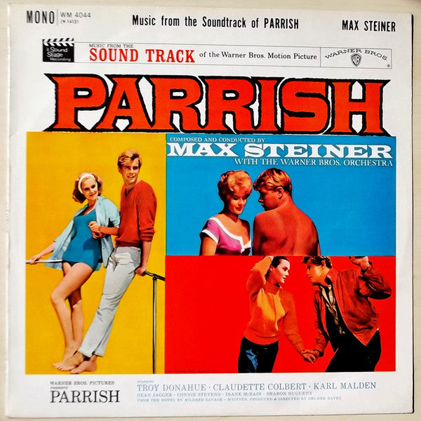 Max Steiner - Parrish (Music From The Sound Track) - Used Vinyl Recor