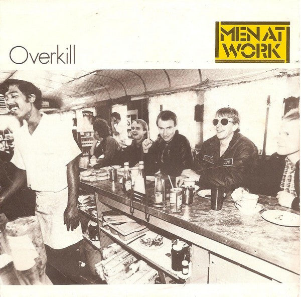 Men At Work - Overkill - Used Vinyl Record 7"