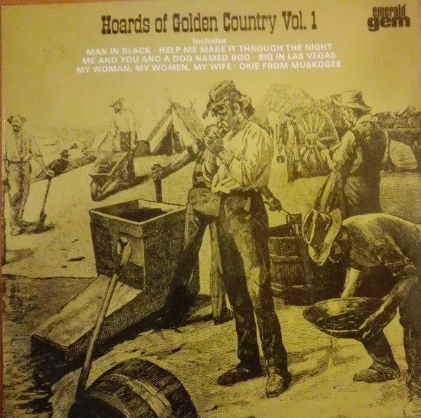 Various - Hoards Of Golden Country Vol. 1 - Used Vinyl Record
