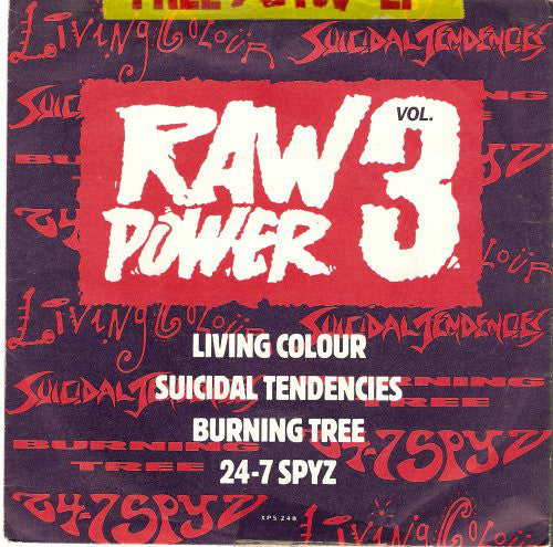 Various - Raw Power Vol. 3 - Used Vinyl Record 7"