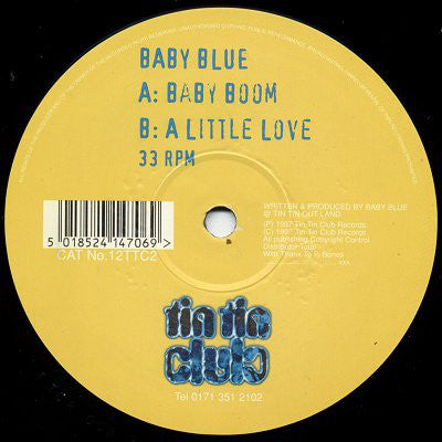 Baby Blue - Baby Boom - Used Vinyl Record 12"