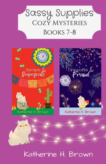 Brown - Sassy Supplies Cozy Mysteries Books 7-8 - New paperback or sof