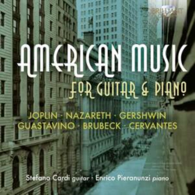 STEFANO CARDI ENRIC - AMERICAN MUSIC FOR GUITAR & PI - CD