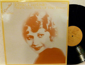 Elsie Carlisle - She's The Talk Of The Town - Used Vinyl Record