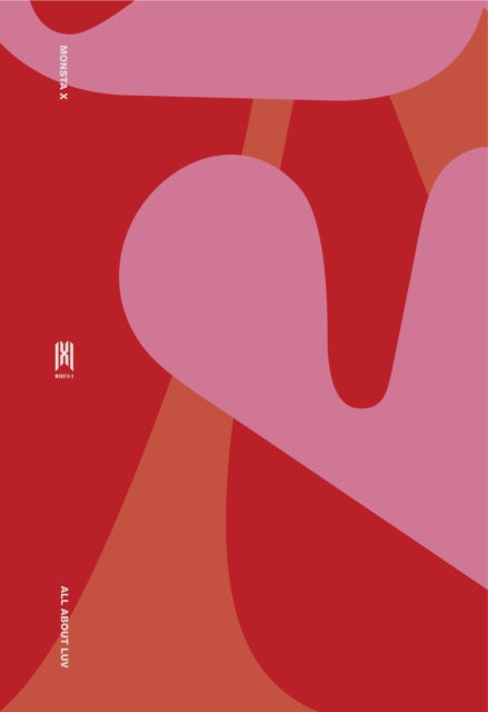 MONSTA X - ALL ABOUT LUV – LOWER LEFT DELUXE PHOTO BOOK 3 - CD