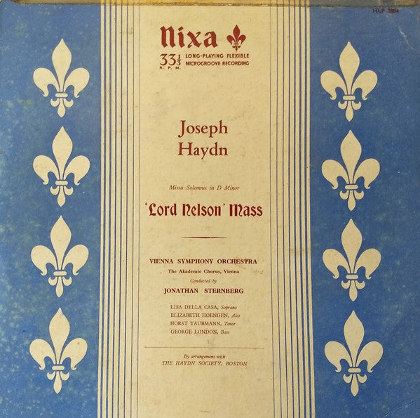 Joseph Haydn - Missa Solemnis In D Minor "Lord Nelson" Mass - Used Vi