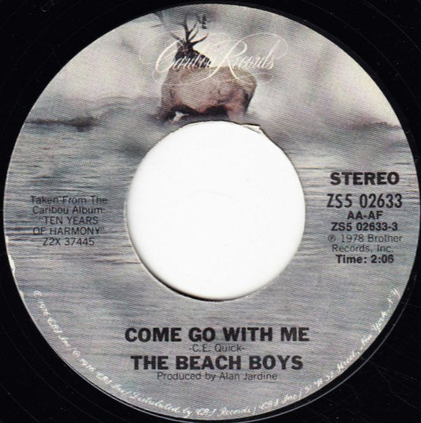 Beach Boys - Come Go With Me - Used Vinyl Record 7"