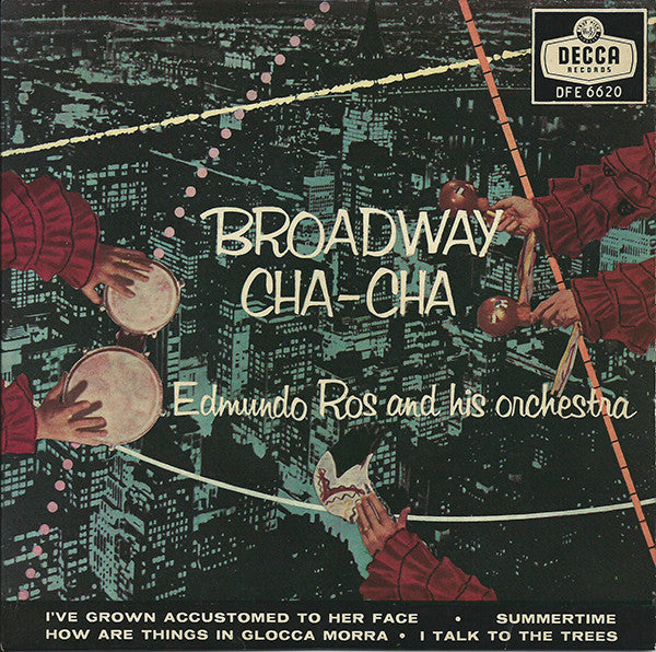 Edmundo Ros & His Or - Broadway Cha-Cha - Used Vinyl Record 7"