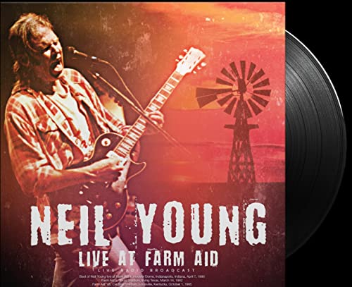 NEIL YOUNG - Live At Farm Aid - Vinyl Record