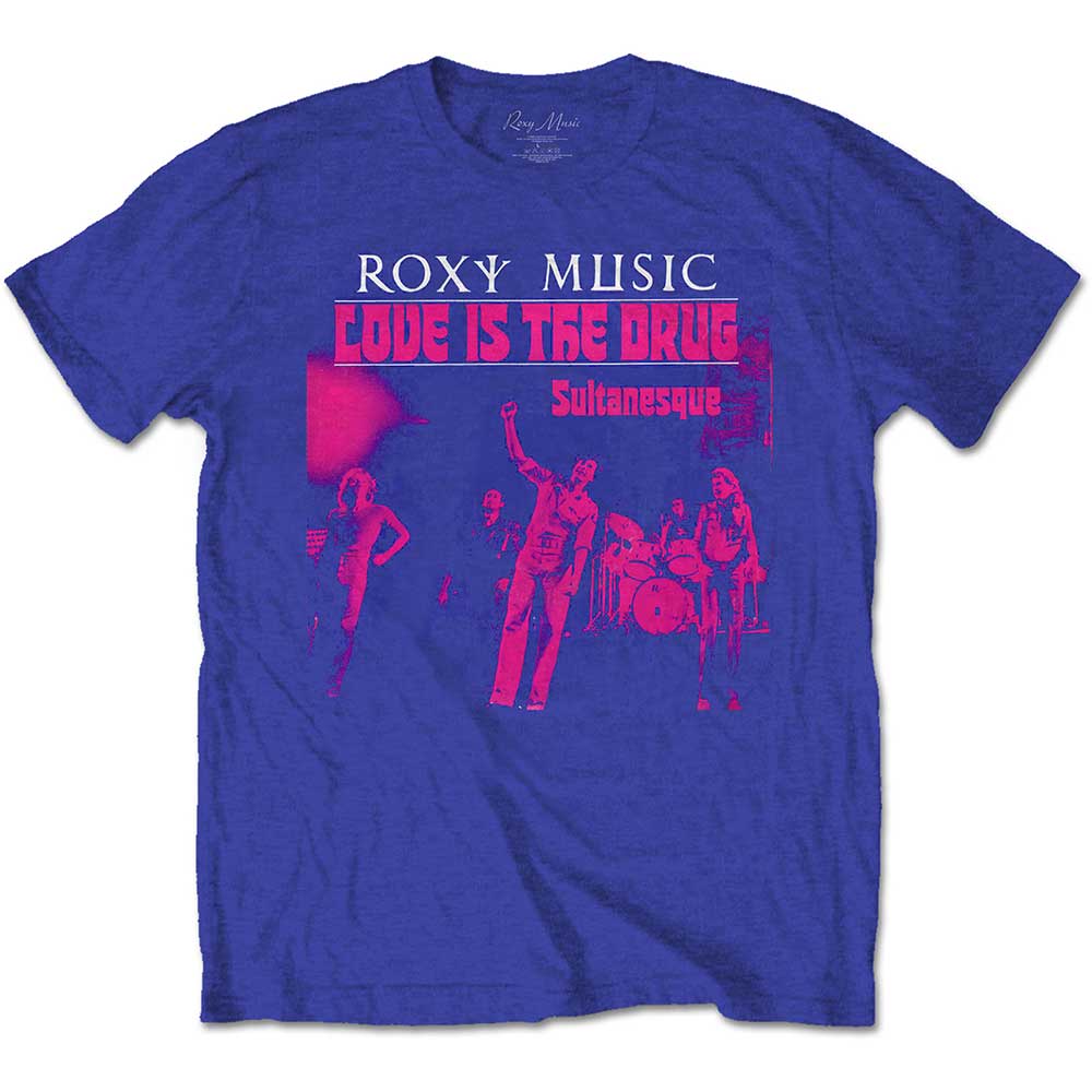 Roxy Music - tshirt - Unisex - Short Sleeves - X-Large