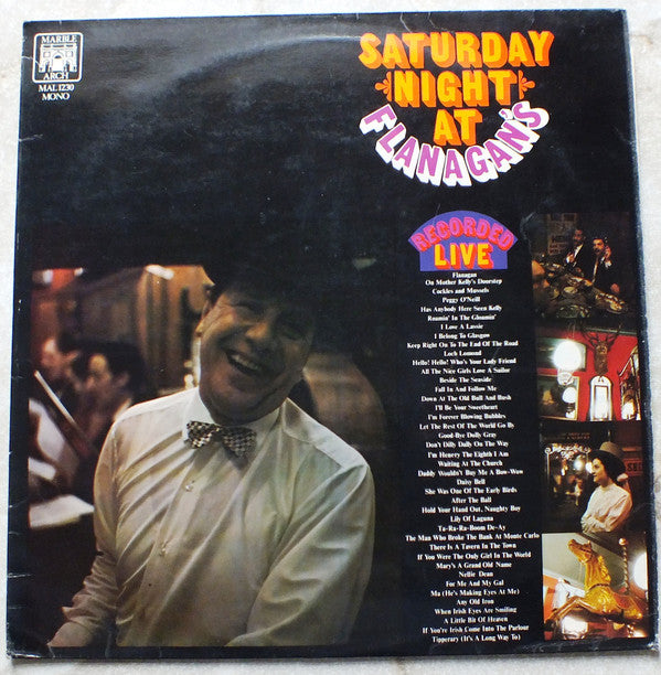 Bernard Bedford - Saturday Night At Flanagan's - Recorded Live - Use