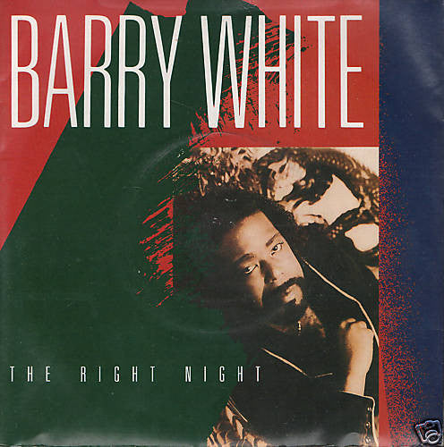 Barry White - Right Night - Used Vinyl Record 7"