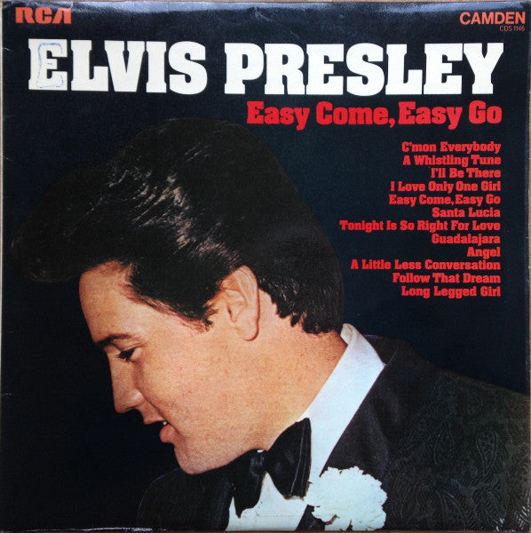 Elvis Presley - Easy Come, Easy Go - Used Vinyl Record