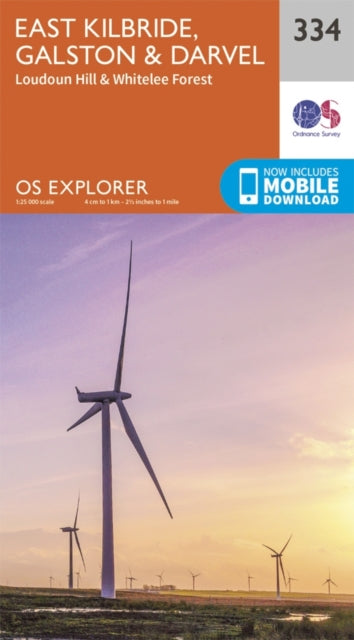 Ordnance Survey - East Kilbride, Galston and Darvel : 334 - New Sheet