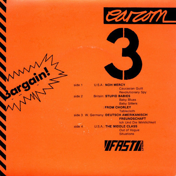 Various - Earcom 3 - Used Vinyl Record 7"