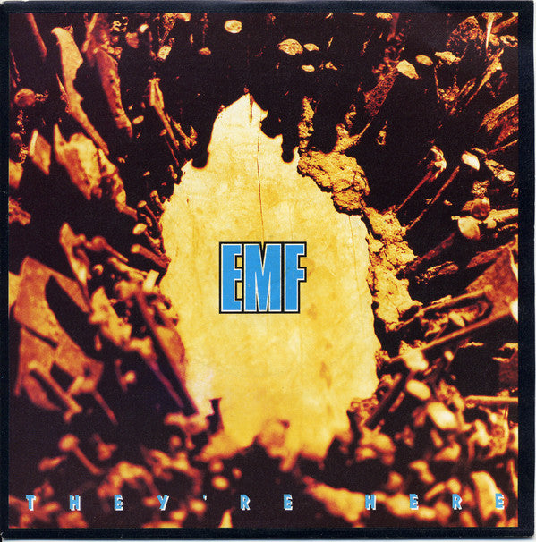 EMF - y're Here - Used Vinyl Record 7"