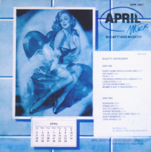 Dominic Bugatti & Fr - Bugatti And Musker - Used Vinyl Record