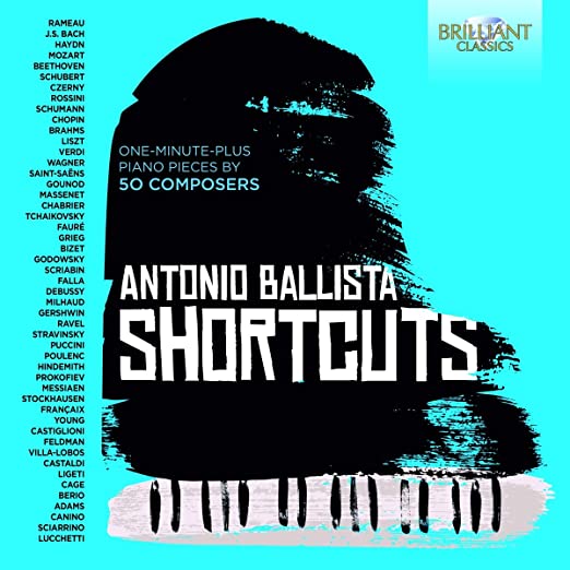 ANTONIO BALLISTA - SHORT CUTS 50 PIANO PIECES - CD