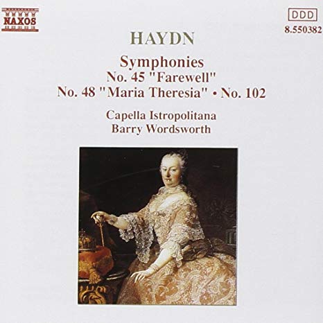 Joseph Haydn - Symphonies Nos. 45 48 102 - CD