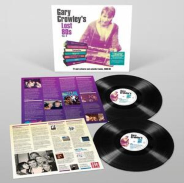 GARY CROWLEY - LOST 80S 2 (CLEAR VINYL) - Vinyl Record2