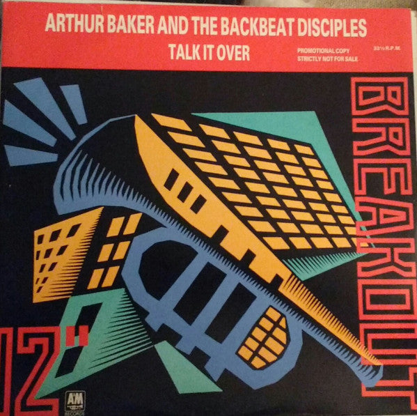 Arthur Baker And The - Talk It Over - Used Vinyl Record 12"
