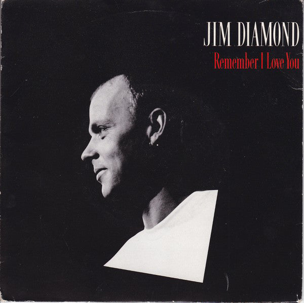 Jim Diamond - Remember I Love You - Used Vinyl Record 7"