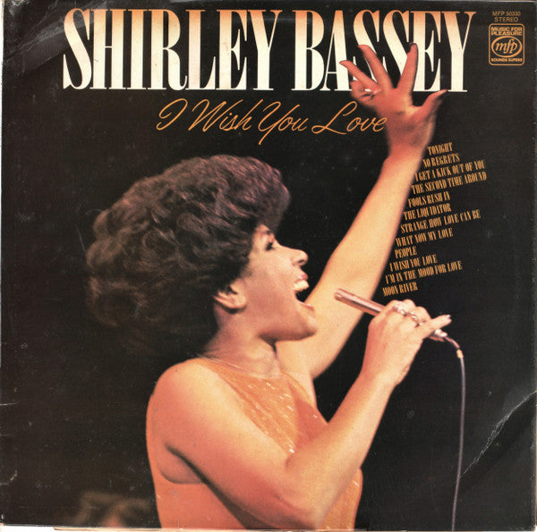 Shirley Bassey - I Wish You Love - Used Vinyl Record