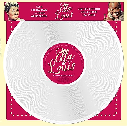 ELLA FITZGERALD & LO - ELLA & LOUIS (LTD WHITE VINYL) - Vinyl Record