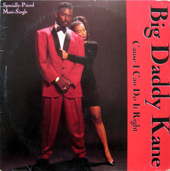 Big Daddy Kane - Cause I Can Do It Right - Used Vinyl Record 12"