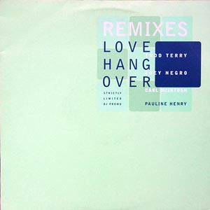 Pauline Henry - Love Hangover - Used Vinyl Record 12"