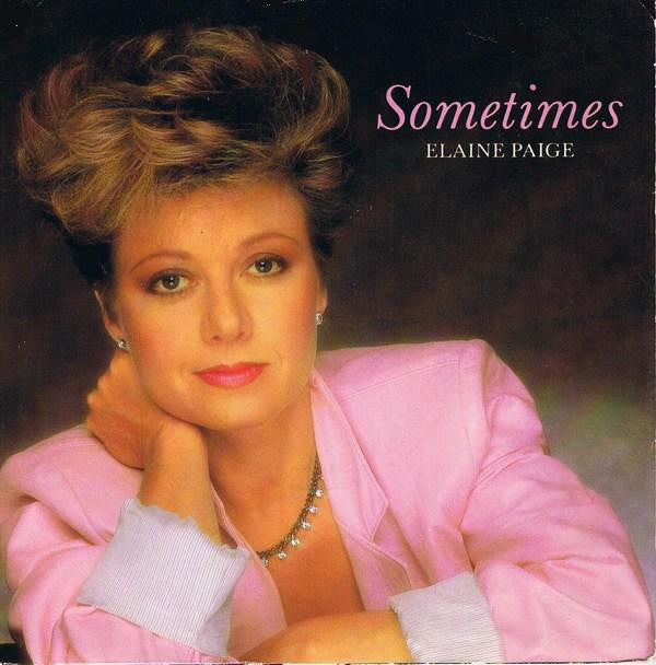 Elaine Paige - Sometimes - Used Vinyl Record 7"