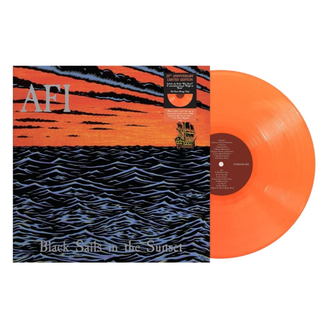 AFI - Black Sails In - 1LP, neon orange vinyl RELEASE DATE 19/07/24 (T