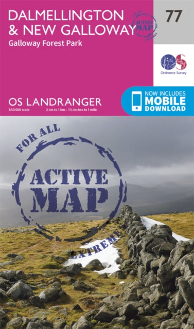 Ordnance Survey - Dalmellington & New Galloway, Galloway Forest Park :