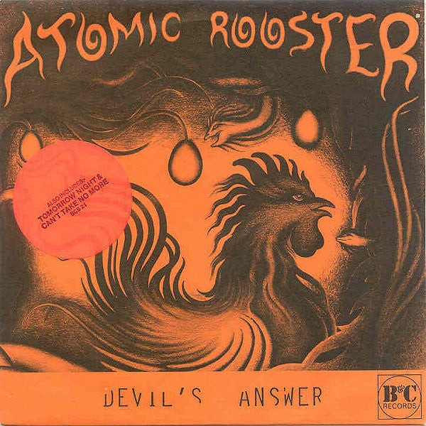 Atomic Rooster - Devil's Answer - Used Vinyl Record 7"