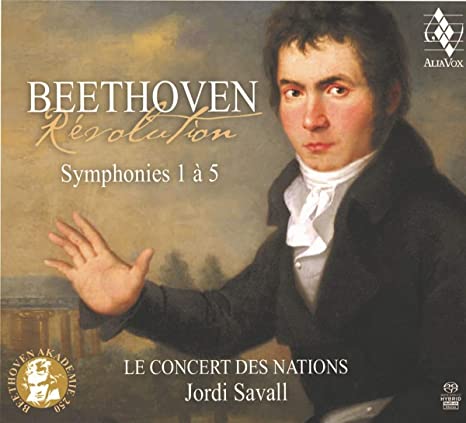 LE CONCERT DES NATIO - SYMPHONIES 1 TO 5 - SAC3