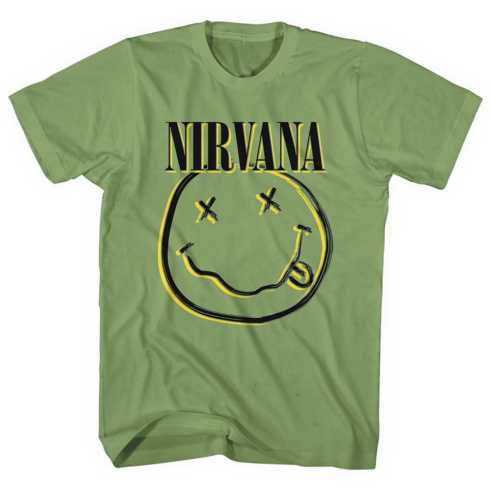 Nirvana - tshirt - Unisex - Short Sleeves - Small